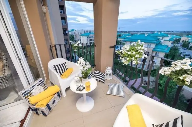 Deluxe Apart Daire, 2 Yatak Odası, Havuz Kullanımı, Havuz Manzaralı