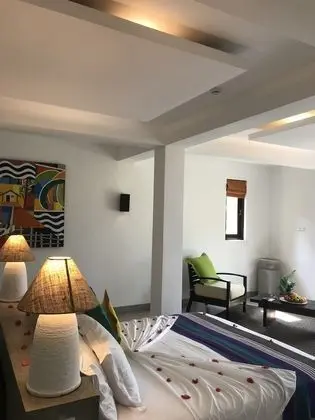 Deluxe Tek Büyük Yataklı Oda, 1 Yatak Odası, Balkon, Lagün Manzaralı
