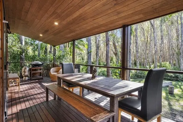 Family Bungalov, 2 Yatak Odası, Balkon, Bahçe Manzaralı
