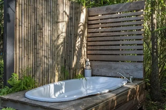 Family Bungalov, 2 Yatak Odası, Balkon, Bahçe Manzaralı