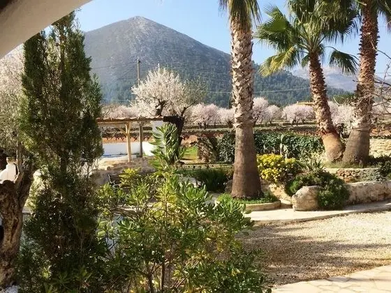 Economy İki Ayrı Yataklı Oda, Özel Banyo, Bahçe Manzaralı (Buena Idea 3)