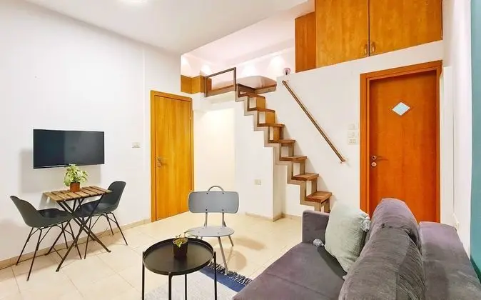 Two connected Studios with Kitchens and Galleries