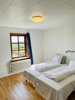 Budget double rooms with *shared* bathroom