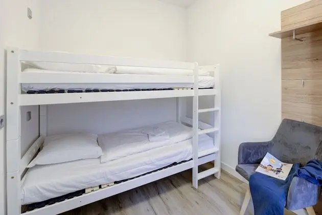 Comfort Dört Kişilik Oda, 2 Yatak Odası, Bahçe Manzaralı