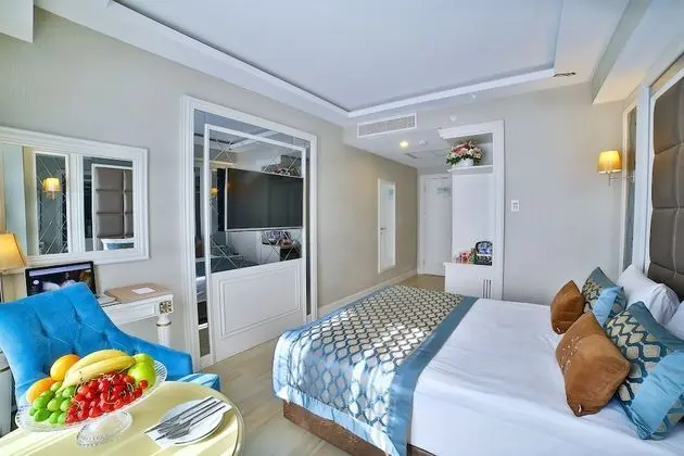Tek Büyük Yataklı Oda, 1 Yatak Odası, Sigara İçilebilir, Balkon