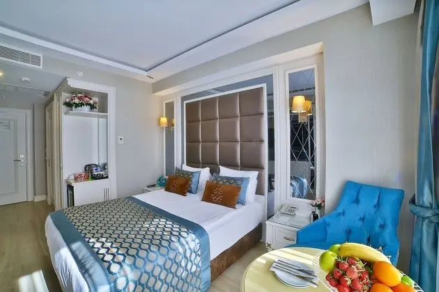 Tek Büyük Yataklı Oda, 1 Yatak Odası, Sigara İçilebilir, Balkon