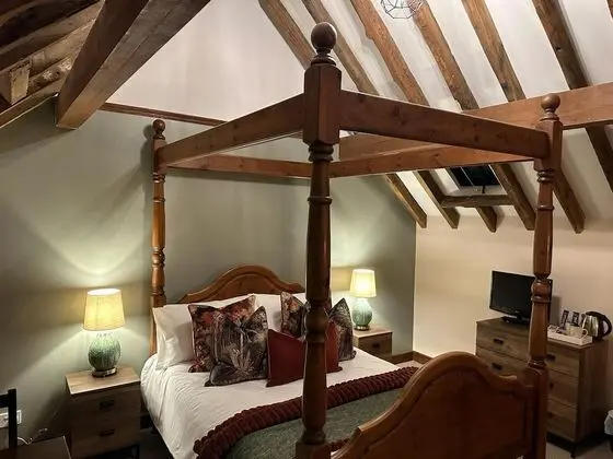 Deluxe Tek Büyük Yataklı Oda, Banyolu/Duşlu (Four Poster)