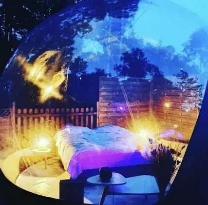 Romantic Çadır, Banyolu/Duşlu (Bulle d'O)