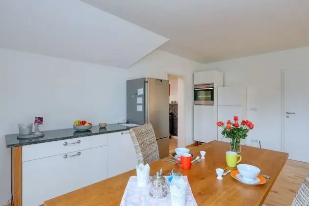 Comfort Stüdyo, Mutfak, Bahçe Manzaralı