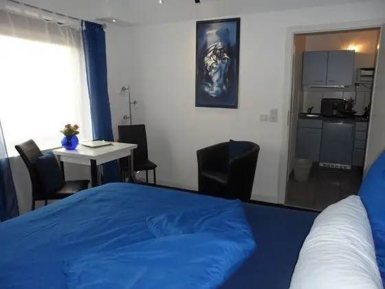 Premium Stüdyo, Özel Banyo, Bahçe Manzaralı (Studio 3 Blau)