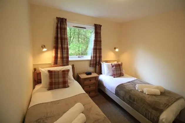 Kulübe, 1 Yatak Odası (Woodland Twin Lodge)