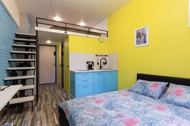Stüdyo, 1 Yatak Odası, Sigara İçilmez, Küçük Mutfak