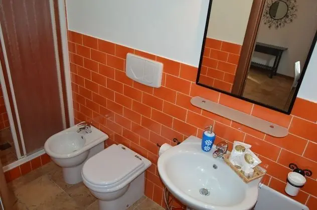 Tek Büyük veya İki Ayrı Yataklı Oda, Veranda (Turchese)