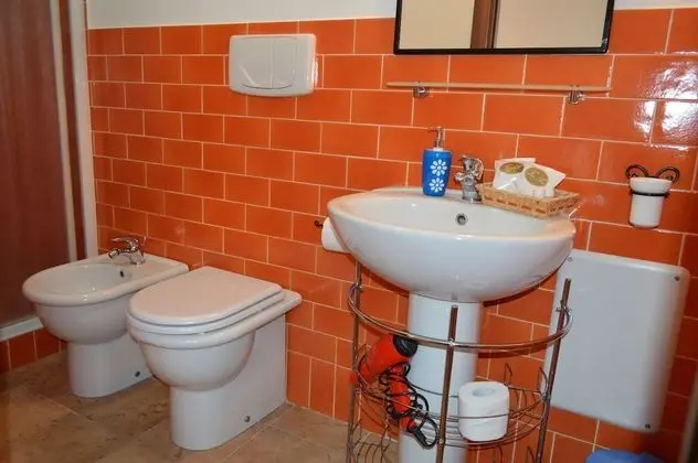 Tek Büyük veya İki Ayrı Yataklı Oda, Veranda (Turchese)