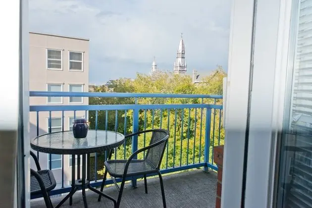 İki Ayrı Yataklı Oda, 2 Tek Kişilik Yatak, Balkon