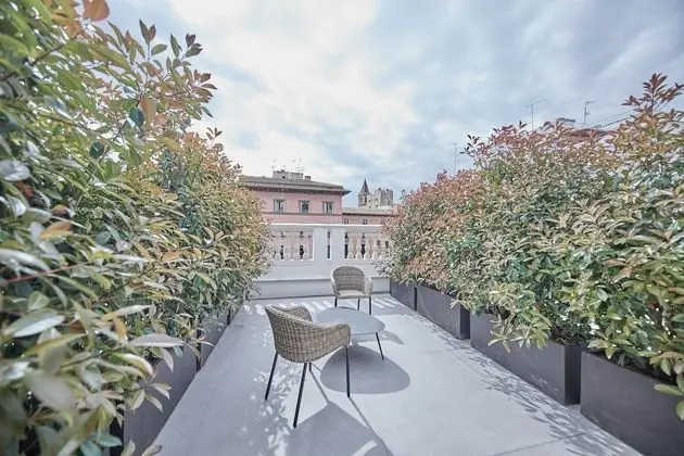 Standard Tek Büyük Yataklı Oda, Teras