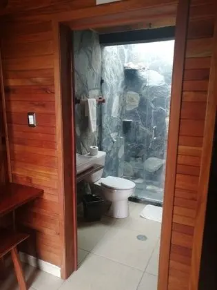 Cabaña de luna de miel - Tina grande