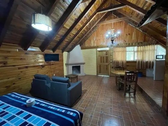 Dağ Evi, 1 En Büyük (King) Boy Yatak, Şömine