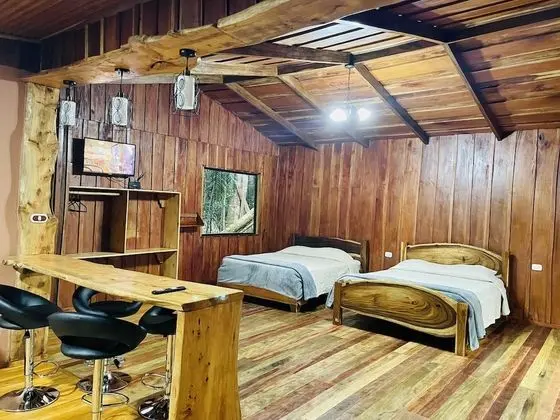 Family Kulübe, 1 Yatak Odası, Balkon, Bahçe Manzaralı