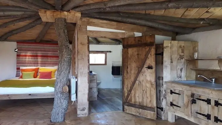 Exclusive Kulübe, Sıcak Su Havuzu, Bahçe Manzaralı (Maison du Hobbit)