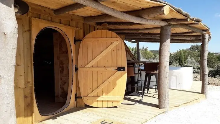 Exclusive Kulübe, Sıcak Su Havuzu, Bahçe Manzaralı (Maison du Hobbit)