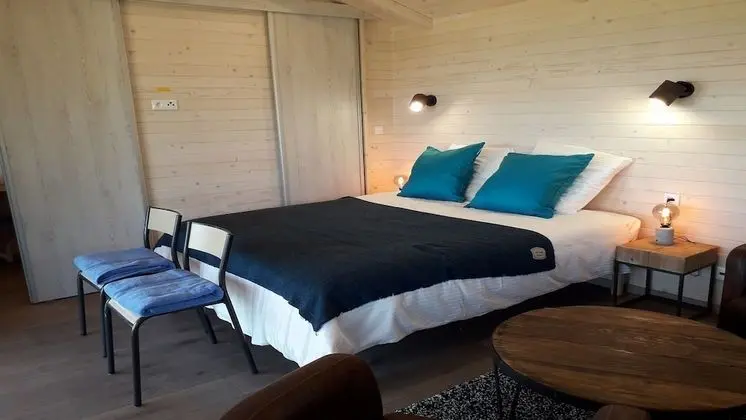 Panoramic Kulübe, Sıcak Su Havuzu, Dağ Manzaralı (Cabane des Baies Sauvages)