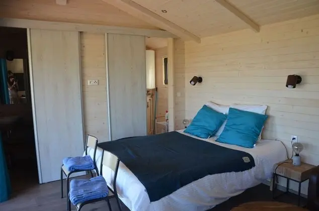 Panoramic Kulübe, Sıcak Su Havuzu, Dağ Manzaralı (Cabane des Baies Sauvages)