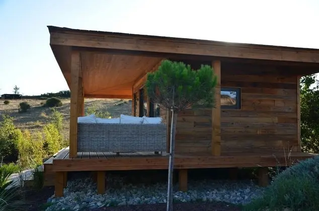 Panoramic Kulübe, Sıcak Su Havuzu, Dağ Manzaralı (Cabane des Baies Sauvages)