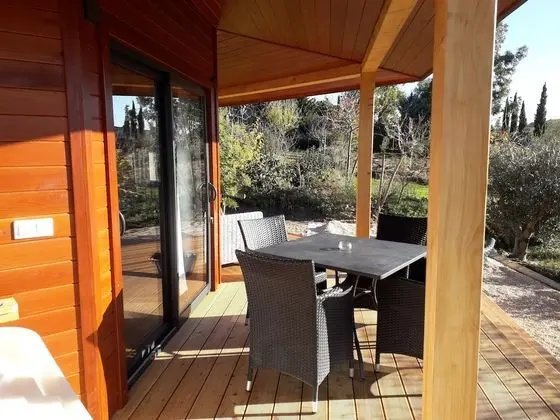 Romantic Kulübe, Sıcak Su Havuzu (Cabane du Potager)