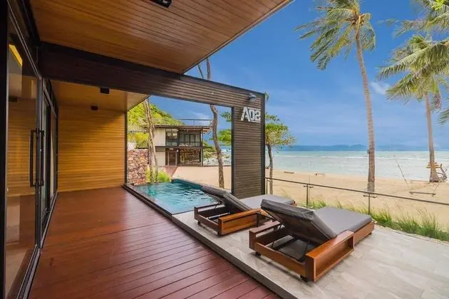 Beachfront Pool Cabin