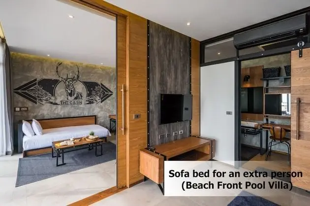 Beachfront Pool Cabin