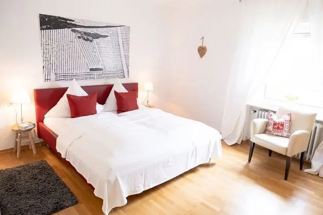 Deluxe Tek Büyük Yataklı Oda, Özel Banyo, Şehir Manzaralı (Doppelzimmer)