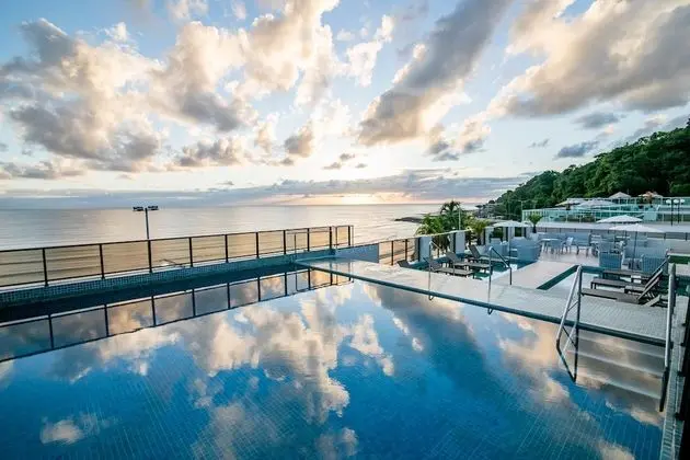 Tek Büyük Yataklı Oda, Balkon, Plaj Manzaralı