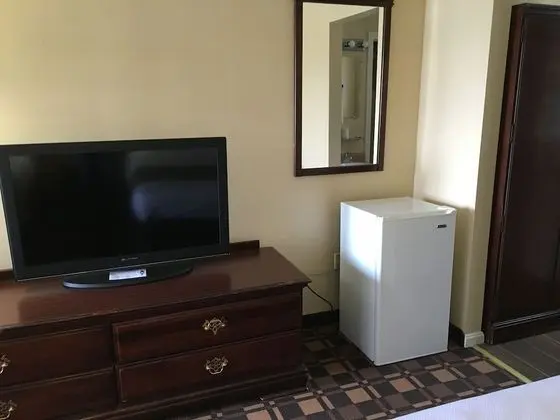 Room, 2 Double Beds Exterior Building Across the Street, No Elevator