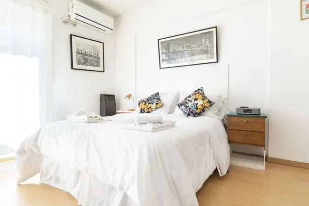 Design Apart Daire, 1 Büyük (Queen) Boy Yatak ve Çekyat, Sigara İçilmez