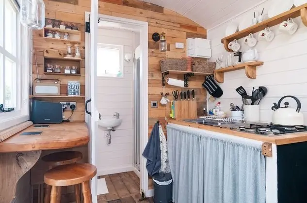 Tek Büyük Yataklı Oda, Banyolu/Duşlu (Shepherd's Hut)