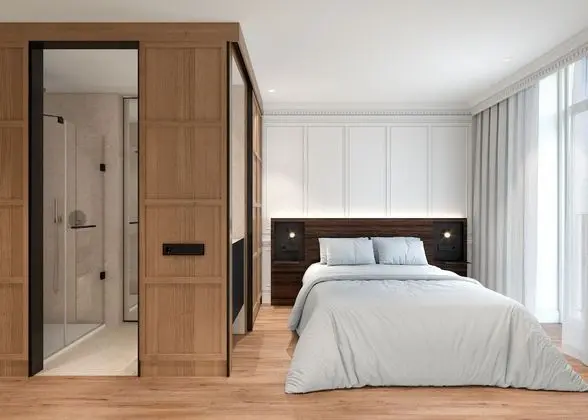 City Tek Büyük Yataklı Oda