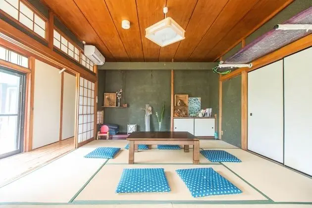 Traditional Oda, Bahçe Manzaralı (Japanese Style for 4 Guests)