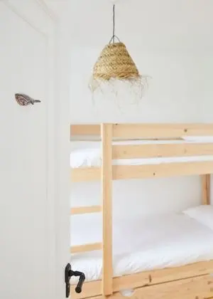 Ortak Ranzalı Oda, Ortak Banyo, Bahçe Manzaralı (1 bed in a 4-Bed Dormitory + Surf)