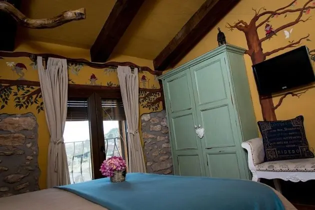 Tek Büyük Yataklı Oda, Üzüm Asması Manzaralı