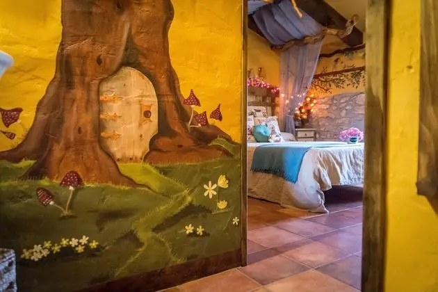 Tek Büyük Yataklı Oda, Üzüm Asması Manzaralı