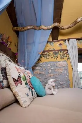 Tek Büyük Yataklı Oda, Üzüm Asması Manzaralı