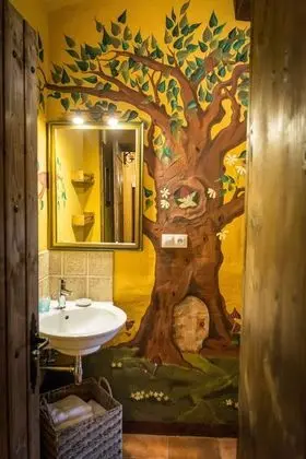 Tek Büyük Yataklı Oda, Üzüm Asması Manzaralı