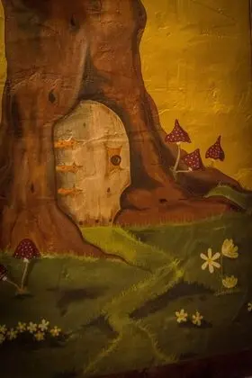 Tek Büyük Yataklı Oda, Üzüm Asması Manzaralı