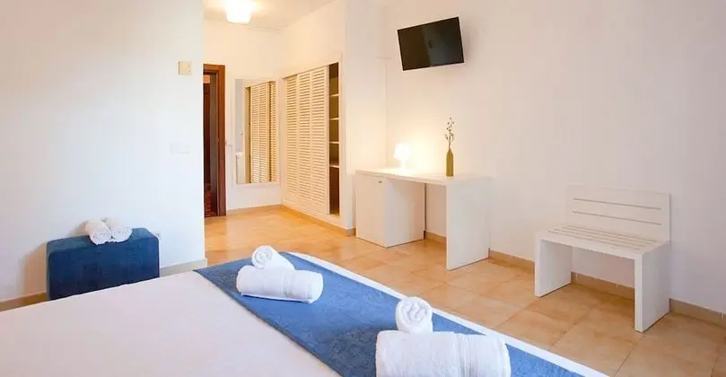 Standard Tek Büyük Yataklı Oda, Balkon, Bahçe Manzaralı