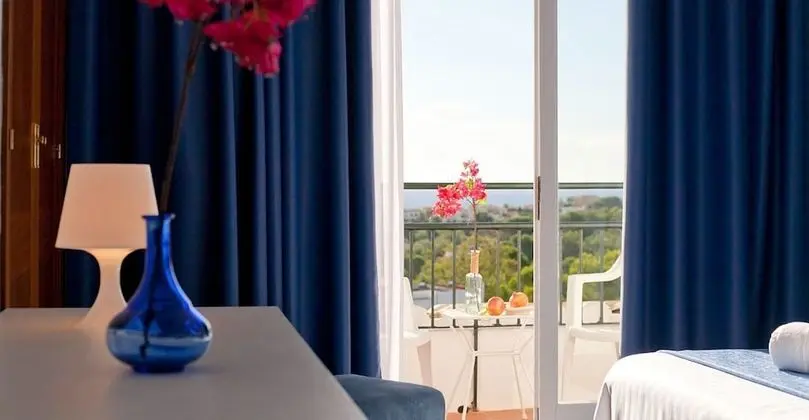 Standard Tek Büyük Yataklı Oda, Balkon, Bahçe Manzaralı