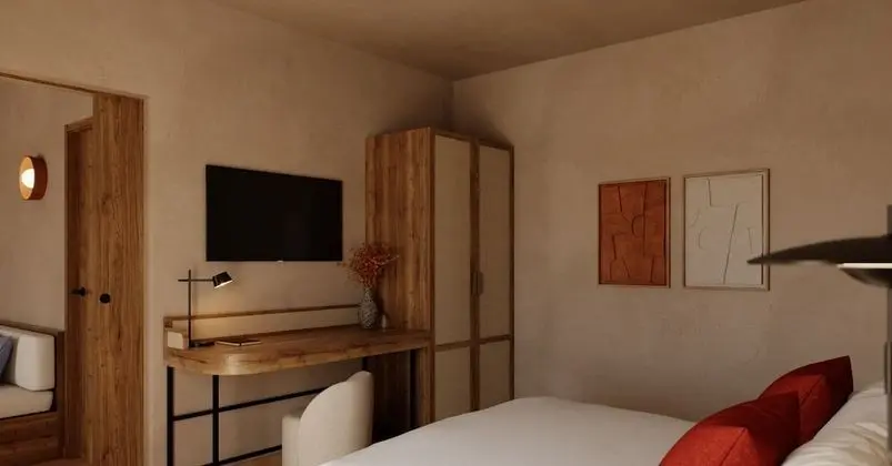 Stüdyo Süit, Bahçe Manzaralı