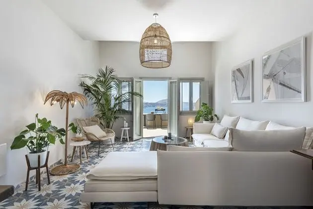Luxury Villa, 3 Yatak Odası (Caldera View)