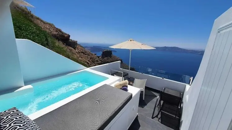 Deluxe Süit, Sıcak Su Havuzu, Deniz Manzaralı