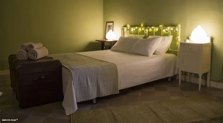 Tek Büyük Yataklı Oda, 1 Büyük (Queen) Boy Yatak, Teras, Bahçe Manzaralı